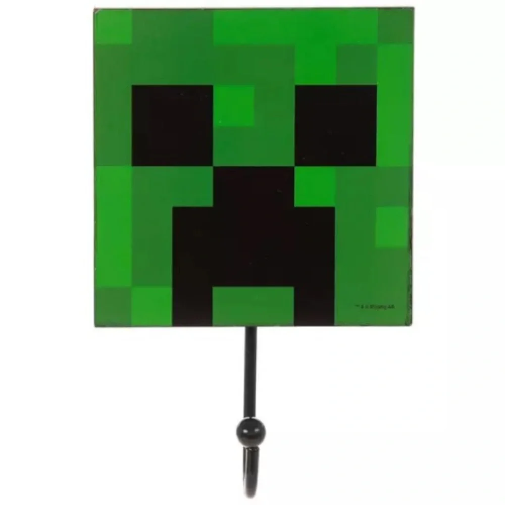 (2) Minecraft Creeper Wall Hook